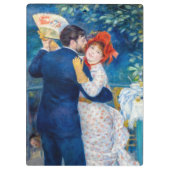 Pierre-Auguste Renoir - Country Dance Klemmbrett (Rückseite)