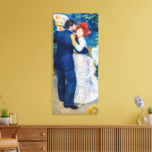 Pierre-Auguste Renoir - Country Dance Leinwanddruck (Insitu (Wohnzimmer))