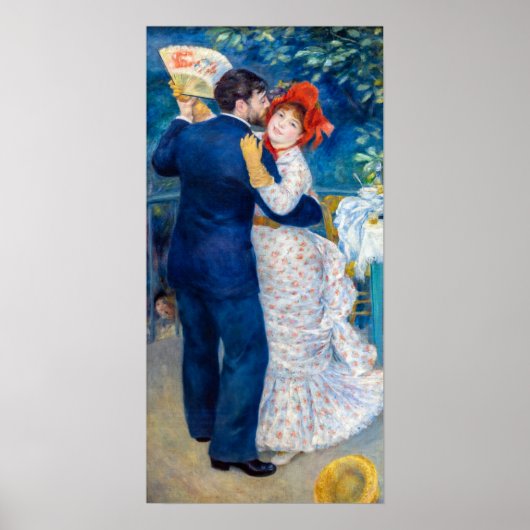 Pierre-Auguste Renoir - Country Dance Poster (Vorne)