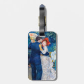 Pierre-Auguste Renoir - Country Dance - QR-Code Gepäckanhänger (Rückseite vertikal)