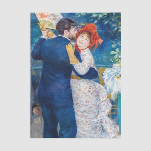 Pierre-Auguste Renoir - Country Dance Seidenpapier