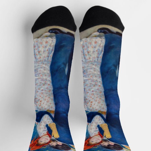 Pierre-Auguste Renoir - Country Dance Socken (Oben)