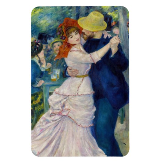 Pierre-Auguste Renoir - Dance at Bougival Magnet (Vertikal)