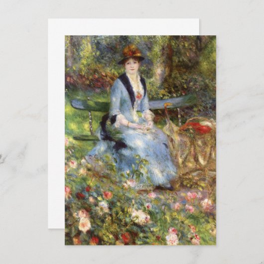 Pierre-Auguste Renoir - Dans les Rose (Vorne/Hinten)