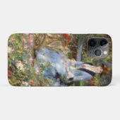 Pierre-Auguste Renoir - Dans les Rose Case-Mate iPhone Hülle (Rückseite (Horizontal))