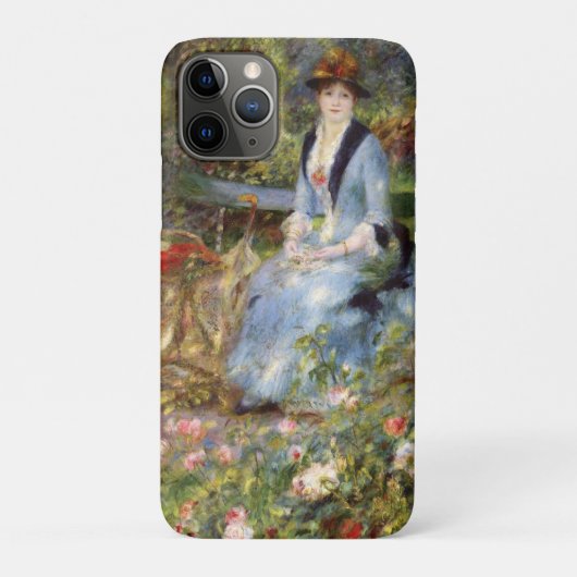 Pierre-Auguste Renoir - Dans les Rose Case-Mate iPhone Hülle (Rückseite)