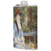 Pierre-Auguste Renoir - Dans les Rose Flachmann (Links)