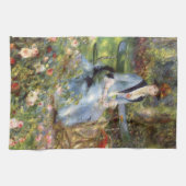 Pierre-Auguste Renoir - Dans les Rose Geschirrtuch (Horizontal)