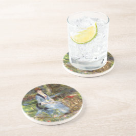 Pierre-Auguste Renoir - Dans les Rose Getränkeuntersetzer