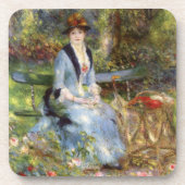 Pierre-Auguste Renoir - Dans les Rose Getränkeuntersetzer (Vorderseite)