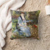 Pierre-Auguste Renoir - Dans les Rose Kissen (Decke)