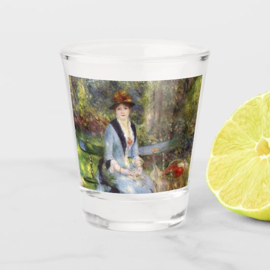 Pierre-Auguste Renoir - Dans les Rose Schnapsglas (Vorderseite)