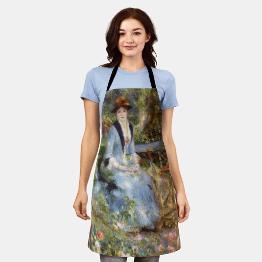 Pierre-Auguste Renoir - Dans les Rose Schürze (Getragen)