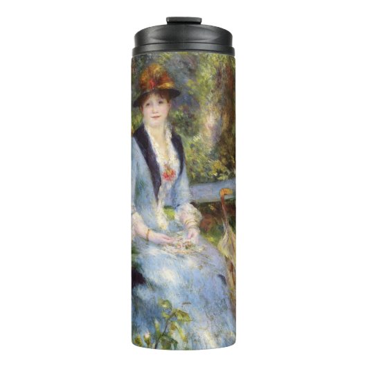 Pierre-Auguste Renoir - Dans les Rose Thermosbecher (Vorderseite)