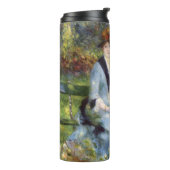 Pierre-Auguste Renoir - Dans les Rose Thermosbecher (Nach links gedreht)