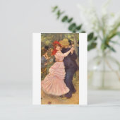 Pierre-Auguste Renoir - Danse à Bougival (1883) Postkarte (Stehend Vorderseite)