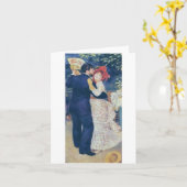 Pierre-Auguste Renoir - Danse à La campagne (1883) Karte (Gelbe Blume)