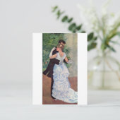 Pierre-Auguste Renoir - Danse à la ville (1883) Postkarte (Stehend Vorderseite)