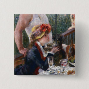 Pierre-Auguste Renoir - Das Boating-Party-Mittages Button