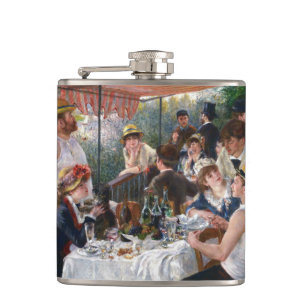 Pierre-Auguste Renoir - Das Boating Party-Mittages Flachmann