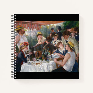 Pierre-Auguste Renoir - Das Boating-Party-Mittages Notizblock
