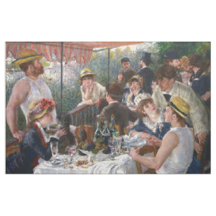 Pierre-Auguste Renoir - Das Boating Party-Mittages Stoff