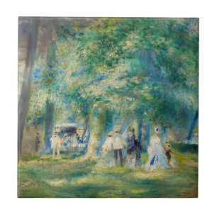 Pierre-Auguste Renoir - Das Fest in Saint-Cloud Fliese