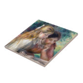Pierre-Auguste Renoir - Das Lesen Fliese (Seite)
