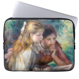 Pierre-Auguste Renoir - Das Lesen Laptopschutzhülle