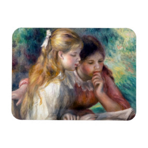 Pierre-Auguste Renoir - Das Lesen Magnet