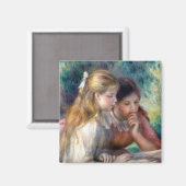 Pierre-Auguste Renoir - Das Lesen Magnet (Vorderseite/Rückseite)