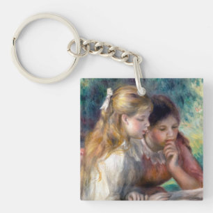 Pierre-Auguste Renoir - Das Lesen Schlüsselanhänger