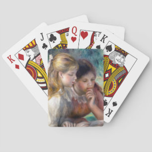 Pierre-Auguste Renoir - Das Lesen Spielkarten
