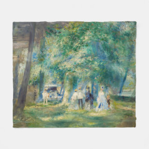 Pierre-Auguste Renoir - Das Party in Saint-Cloud Fleecedecke