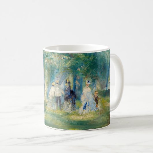 Pierre-Auguste Renoir - Das Party in Saint-Cloud Kaffeetasse (VorderseiteRechts)