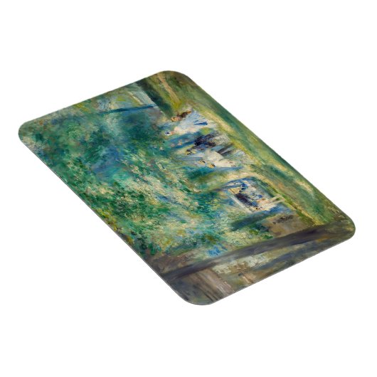 Pierre-Auguste Renoir - Das Party in Saint-Cloud Magnet (Rechte Seite)