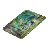 Pierre-Auguste Renoir - Das Party in Saint-Cloud Magnet (Linke Seite)