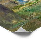 Pierre-Auguste Renoir - Das Party in Saint-Cloud Poster (Ecke)