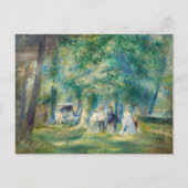 Pierre-Auguste Renoir - Das Party in Saint-Cloud Postkarte (Vorderseite)