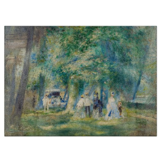 Pierre-Auguste Renoir - Das Party in Saint-Cloud Schneidebrett (Vorderseite)