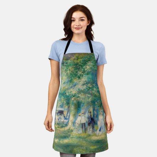 Pierre-Auguste Renoir - Das Party in Saint-Cloud Schürze (Getragen)