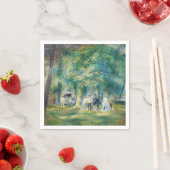 Pierre-Auguste Renoir - Das Party in Saint-Cloud Serviette (Beispiel)