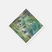 Pierre-Auguste Renoir - Das Party in Saint-Cloud Serviette (Ecke)