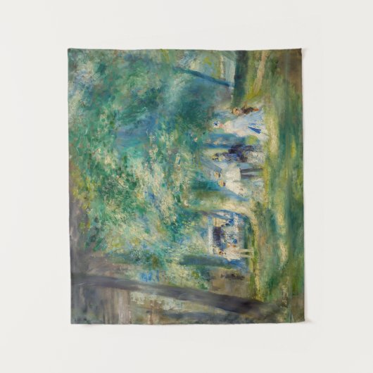 Pierre-Auguste Renoir - Das Party in Saint-Cloud Wandteppich (Vorderseite)