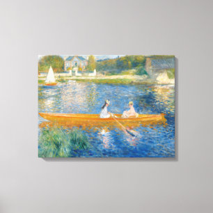 Pierre-Auguste Renoir - Das Skiff Leinwanddruck