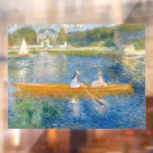 Pierre-Auguste Renoir - Der Skiff Fensteraufkleber (Blatt 2)