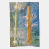 Pierre-Auguste Renoir - Der Skiff Geschirrtuch (Vertikal)