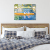 Pierre-Auguste Renoir - Der Skiff Leinwanddruck (Insitu (Schlafzimmer))