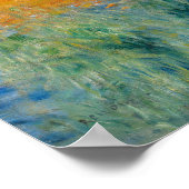 Pierre-Auguste Renoir - Der Skiff Poster (Ecke)