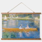 Pierre-Auguste Renoir - Der Skiff Wandteppich Mit Holzrahmen (Vorne)